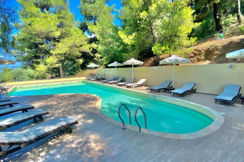 Greek Pride Cronwell Rahoni Hotel (Adults Only) Nea Skioni Luaran gambar