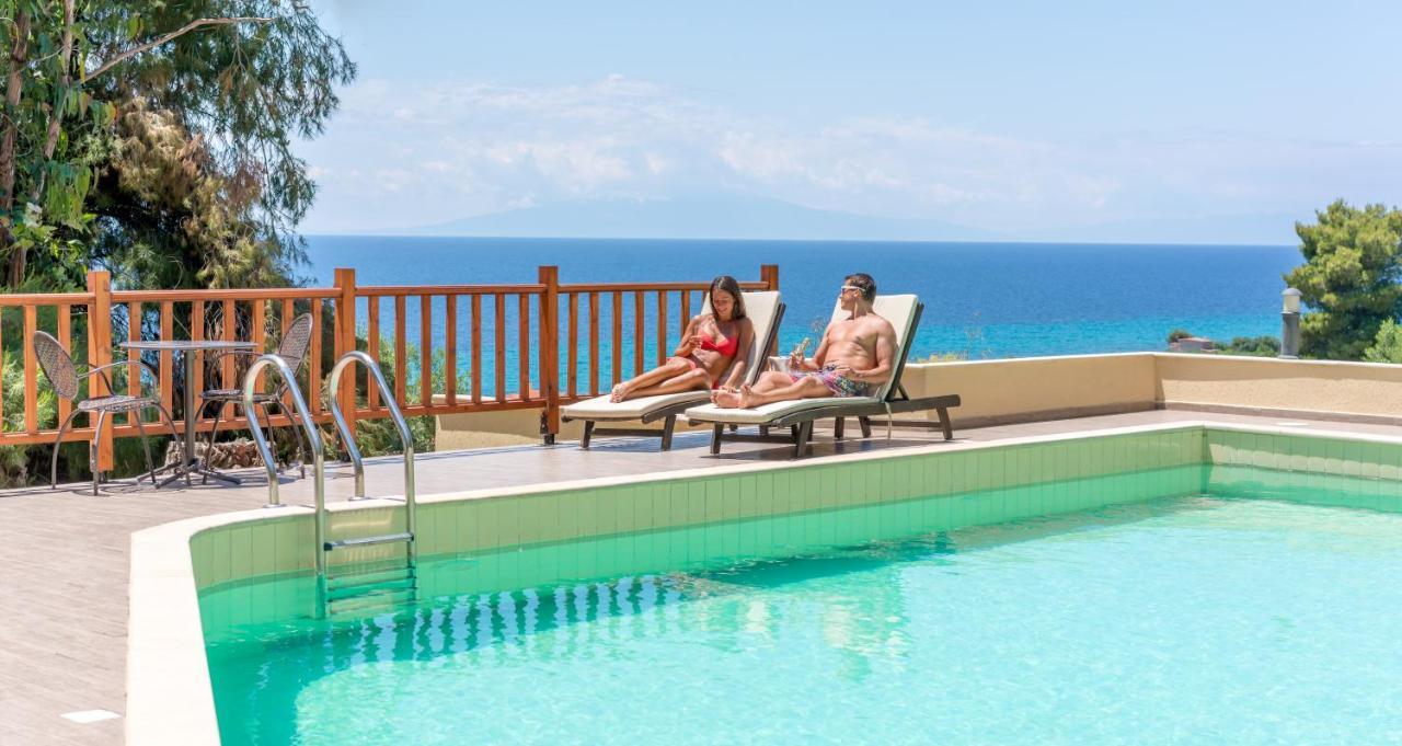 Greek Pride Cronwell Rahoni Hotel (Adults Only) Nea Skioni Luaran gambar